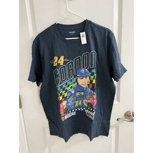 Jeff Gordon Nascar Navy T-Shirt, Size L
